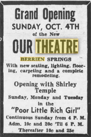 Berry Theatre - 1936 3 Oct (newer photo)